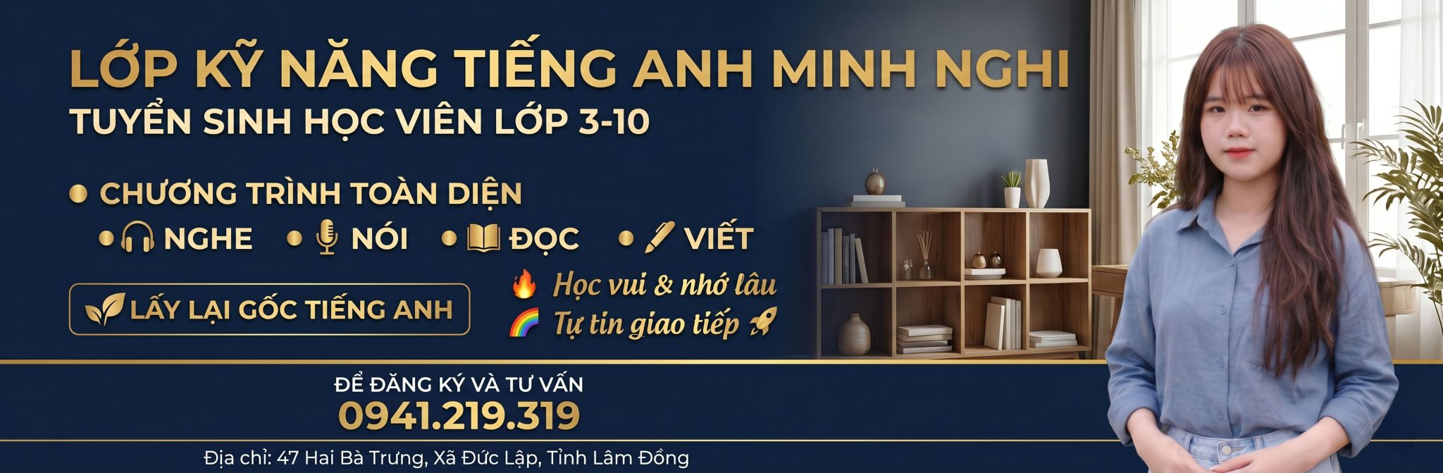 Giáo viên lớp Tiếng Anh Minh Nghi